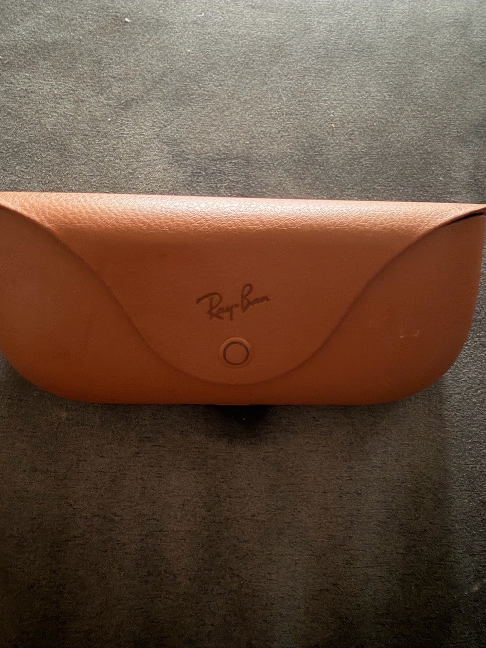 Ray-Ban Men's Brown Leather Sunglasses Case